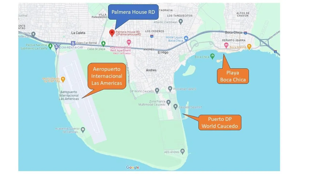 A 7 Minutos Del Aeropuerto Sdq, Moderno Y Compacto Apartamento Boca Chica